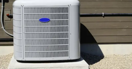 HVAC unit under Texas heat